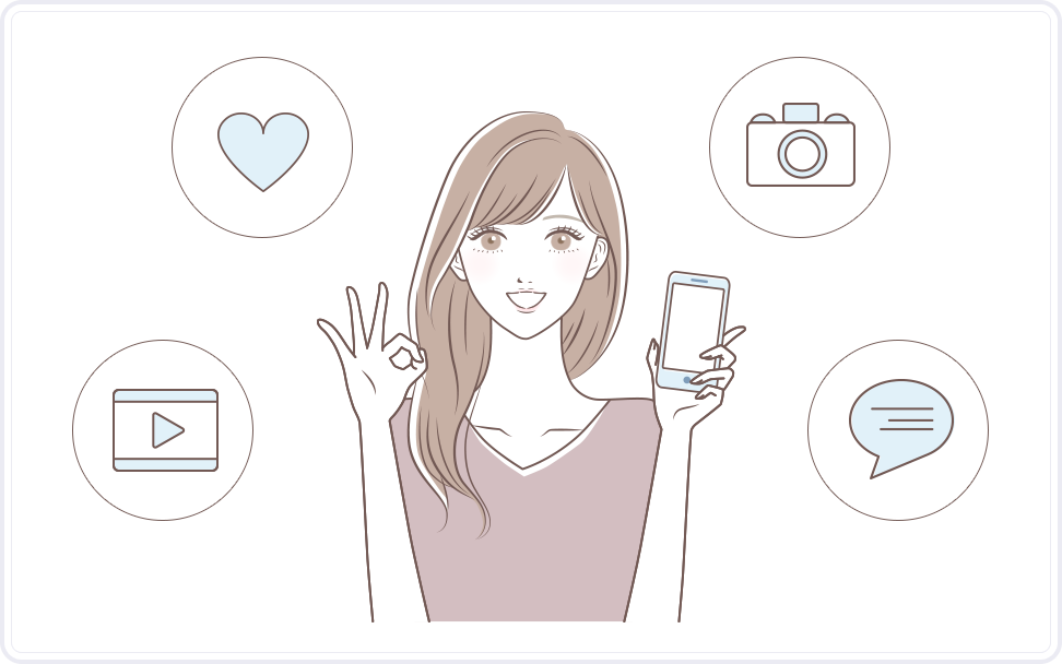 「Instagram」「YouTube」「TikTok」「Pinterest」でアフィリエイトができます。