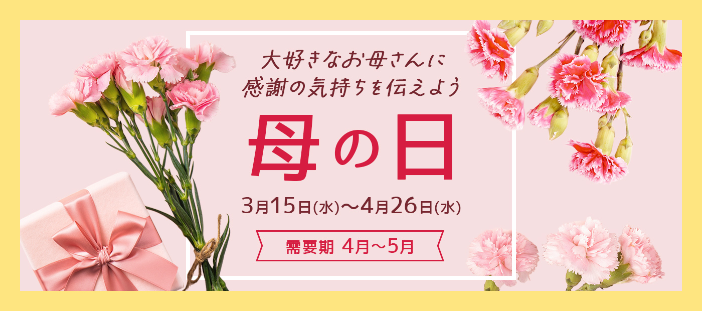 母の日特集