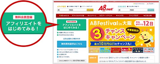 アフィリエイトとは 仕組みと報酬振込までの流れ アフィリエイトa8 Net 日本最大級の広告主数 サイト数のアフィリエイトサービス