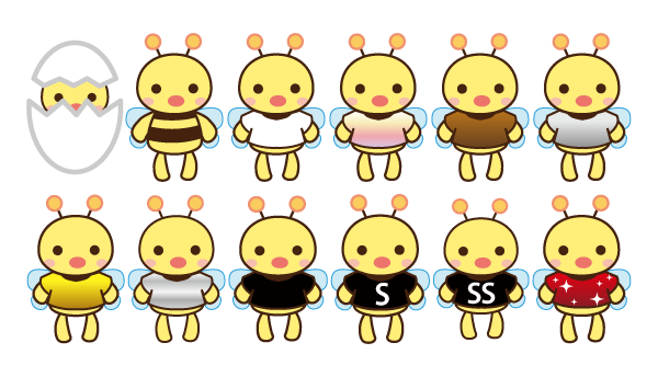ランクアップイメージ
